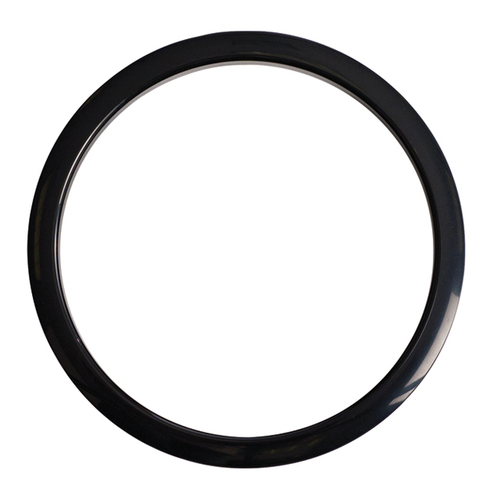Gibraltar 5" Black Port Hole Protector Ring for Bass Drum - Pack of 1