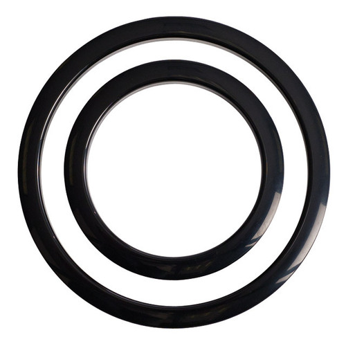 Gibraltar 6" Black Port Hole Protector for Bass Drum - Pack of 1
