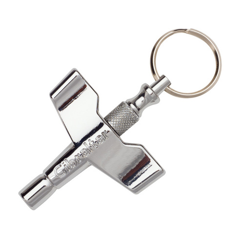 Gibraltar Quick Release Weighted Drum Key with Key Ring