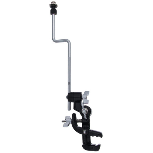 Gibraltar Double Ratchet Microphone Jaw Mount Clamp with Rod for Drum Mic Mounts