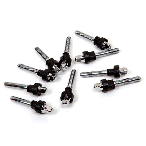 Gibraltar Tension Lock 1-3/8" Tension Rods with Flex Receivers - Pack of 10