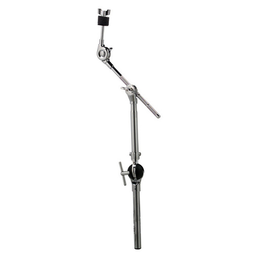 Gibraltar Ultra Adjust Single Cymbal Boom Arm with 360-Degree Adjustment and Hideaway Boom Section, 20.5" Down Tube Length, 11-3/4" Boom Rod
