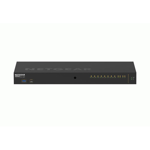 Netgear Av Line 10-Port Managed Switch, Poe+(8) 125W, Gbe(2), Sfp(2), Life Wty