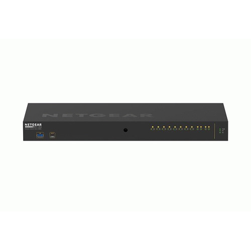 Netgear Av Line 10-Port Managed Switch, Poe+(8) 240W, Gbe(2), Sfp+(2), Life Wty