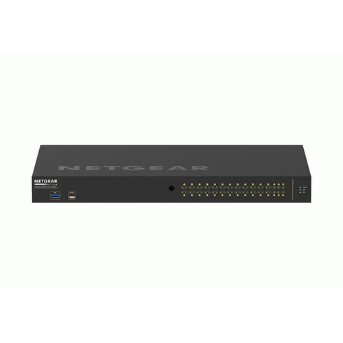 Netgear Av Line 26-Port Managed Switch, Poe+(24) 300W, Gbe(2), Sfp(4), Life Wty