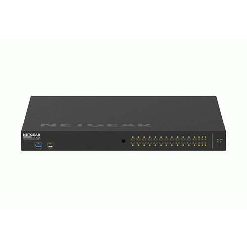 Netgear Av Line 26-Port Managed Switch, Poe+ (24) 480W, Gbe(2), Sfp+(4), Life Wty