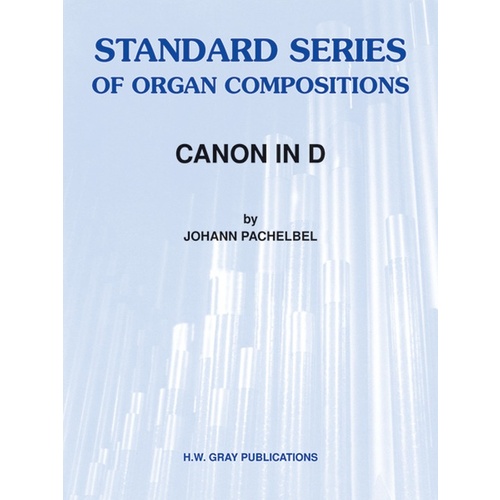 Canon in D Organ Solo Sheet Music