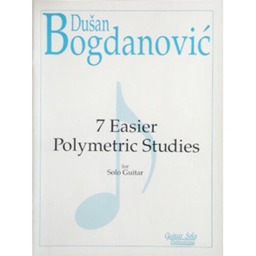 7 Easier Polymetric Studies Guitar Book