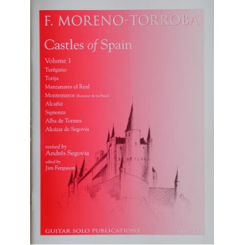 Torroba - Castles Of Spain Vol 1 Guitar (Softcover Book)
