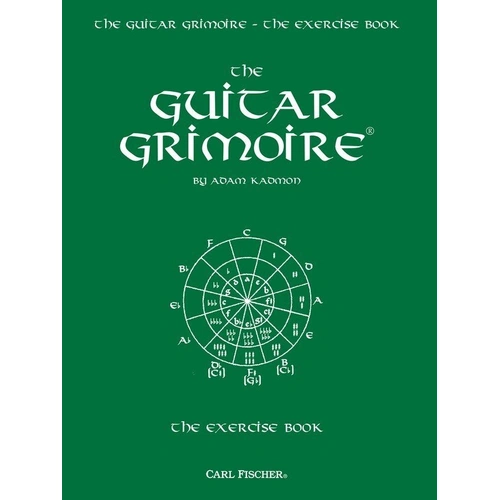 Guitar Grimoire Exercise Book by Adam Kadmon, Spiral Bound for Guitarists