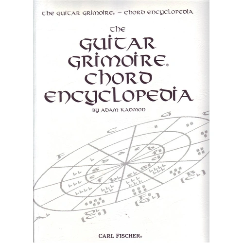 The Guitar Grimoire Chord Encyclopedia by Carl Fischer, 330 Pages, Comprehensive Chord Diagrams and Charts for Guitarists