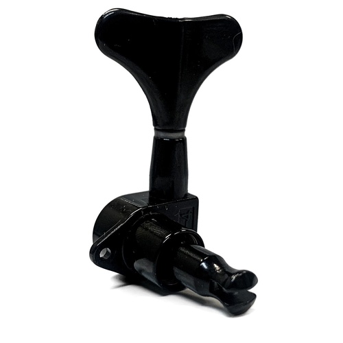 GT Electric Bass Guitar Sealed Tuning Machines Black Finish (2+2)