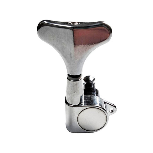 GT Electric Bass Guitar Sealed Tuning Machines Chrome Finish (2+2)