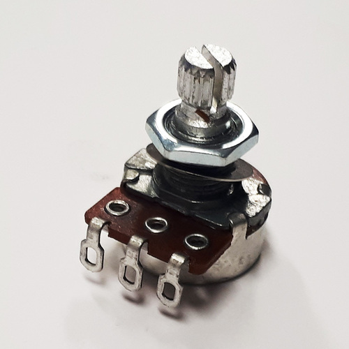 GT A250K Mini Tone Potentiometer 15mm Split Shaft Pack of 6