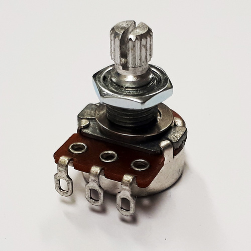 GT B500K Mini Volume Potentiometer 15mm Split Shaft Pack of 6