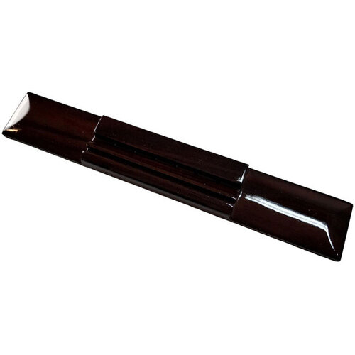 GT Rosewood Bridge for Classical Nylon String Guitar, Drilled for Strings, Gloss Lacquer Finish, Made in Korea