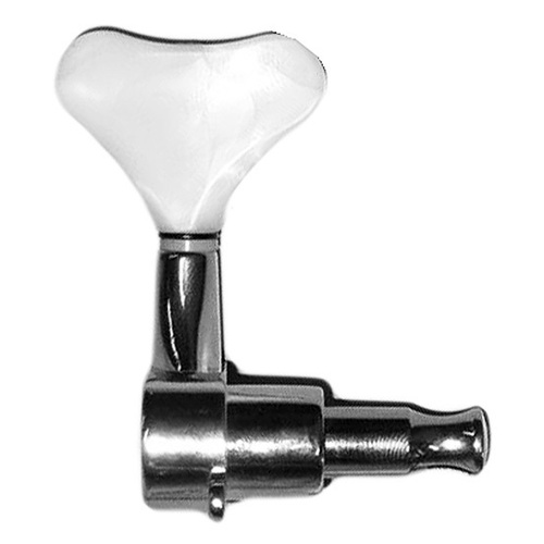 GT Electric Bass Guitar Sealed Tuning Machines in Chrome Finish (4-Inline)