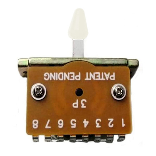 GT 3-Way Selector Switch with White Cap