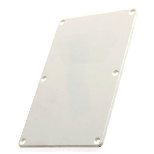 GT ABS Tremolo Spring Cover Back Plate White Pk-1