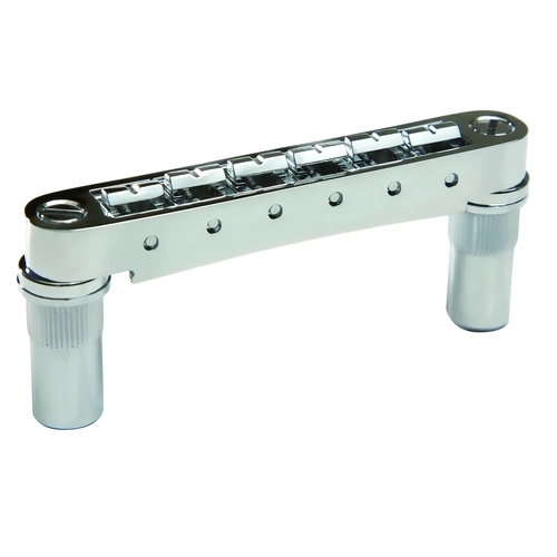 Graph Tech ResoMax NVI Tune-O-Matic Bridge 6mm with Alloy Saddles - Chrome