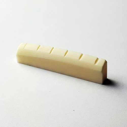 GT Electric Guitar Bone Fingerboard Nut in White - 42mm x 5mm (Pk-1)