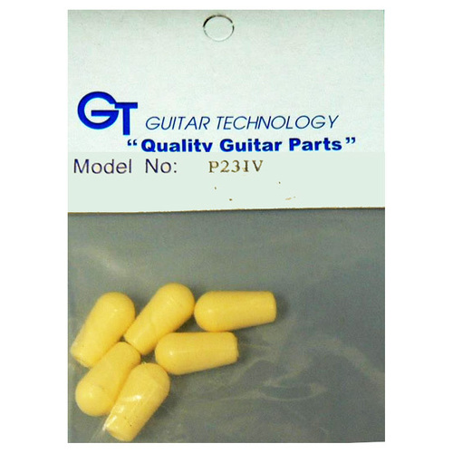 GT Toggle Switch Cap Ivory Pack of 6