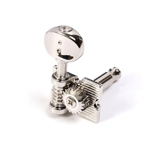 Graph Tech Ratio M/Heads 6-I-L Waffle Electric Guitar Machine Heads Vintage Nickel