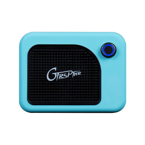 Mooer 5W GTRS PTNR Mini Bluetooth Amplifier - Rechargeable, Compact, 2000 mAh Battery, USB-C Charging, 2.2" Speaker, 7 Hours Playtime
