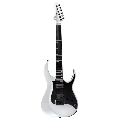 Mooer GTRS M800 Intelligent Electric Guitar Pearl White with Alder Body and Roasted Maple Neck