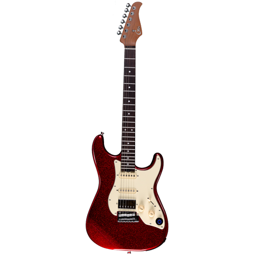Mooer GTRS S800 Intelligent Electric Guitar Metal Red with GTRS Processor and Bluetooth Connectivity