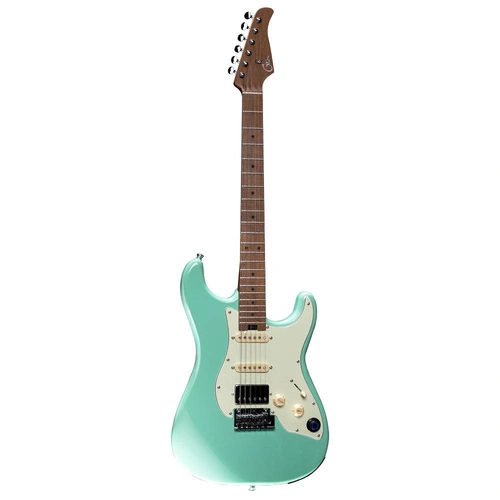 Mooer GTRS S801 Intelligent Guitar Surf Green with Digital Features and Accessories