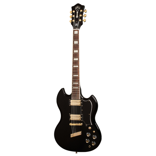 Guild S-100 Kim Thayil Signature Electric Guitar Gloss Black