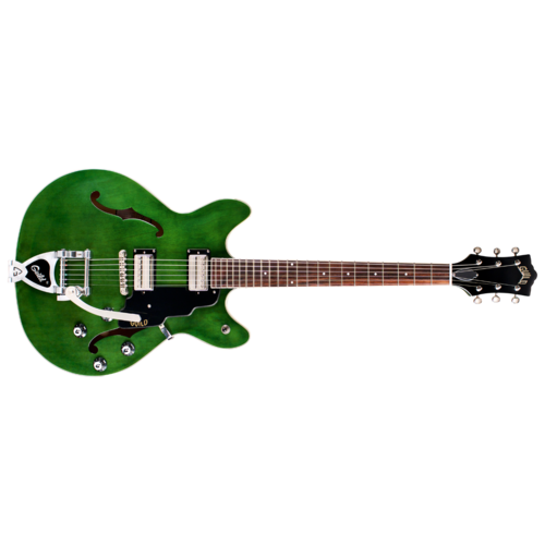 Guild Starfire I DC Semi Hollow Body Electric Guitar Emerald Green