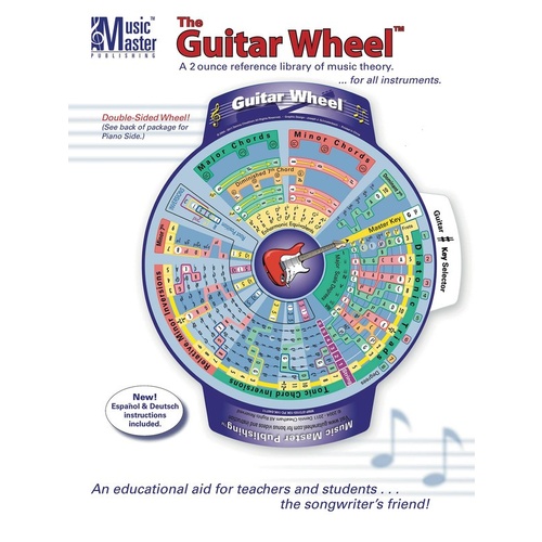 Guitar And Music Theory Wheel Book