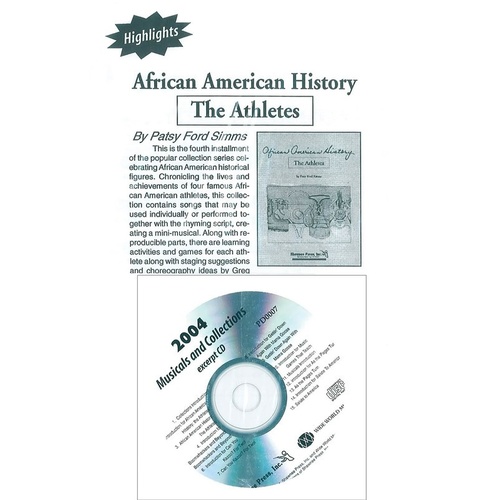 African American History Athletes Book