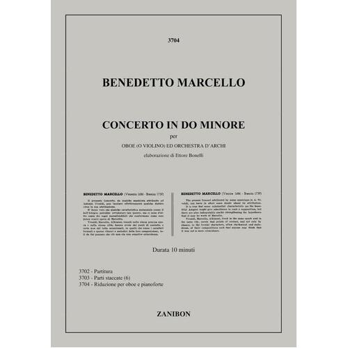 Marcello - Concerto C Min Oboe/Piano (Softcover Book)