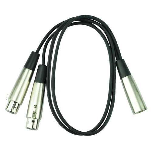 Handy Patch H-MX-2FX1 1m Male XLR to Two Female XLR Cable