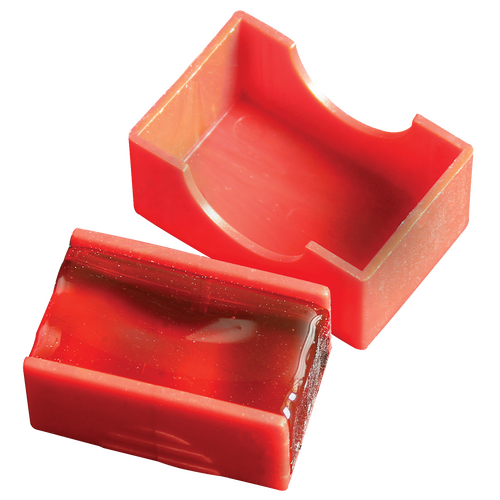 Hidersine 12V Junior Violin Rosin - Light Amber, 10g, Ideal for Beginners, Grip Profile Rating GPR#4, Artisanal, Made in England