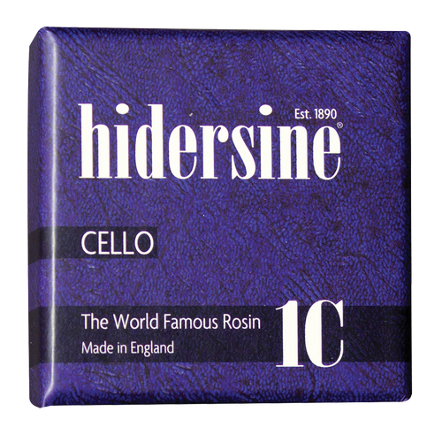Hidersine 1C Cello Rosin - Light - Large Size 30g - Artisanal Hand-Mixed & Poured - Suitable for All Players - Grip Profile #4