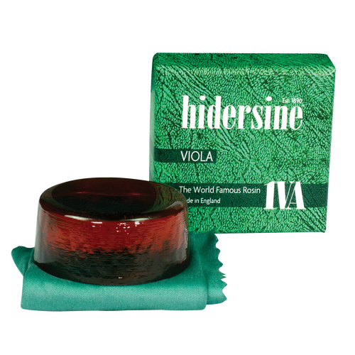 Hidersine 1VA Clear Viola Rosin - Light - Large Size - 30g - Artisanal - Grip Profile #5 - Made in England