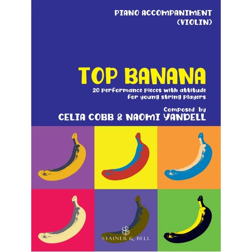 Top Banana - Piano Accompaniment for Violin by Celia Cobb and Naomi Yandell