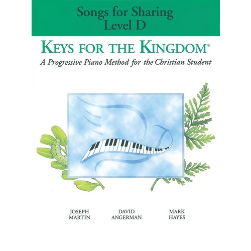 Keys For The Kingdom Level D Songs Sharing Piano Book