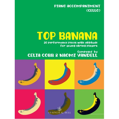 Top Banana Piano Accompaniment for Cello by Celia Cobb & Naomi Yandell