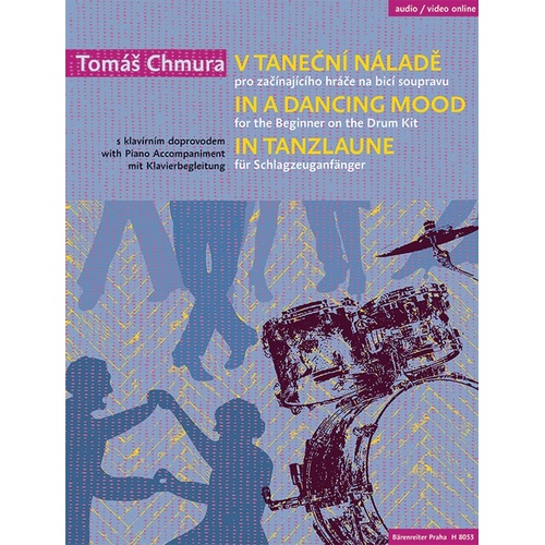 Chmura - In A Dancing Mood Drum Kit Book/Piano/Online Media