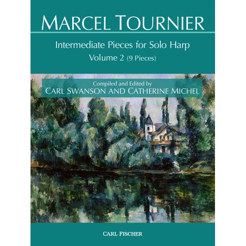 Intermediate Pieces for Solo Harp Vol 2 by Tournier - Carl Fischer H84