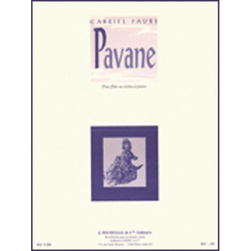 Pavane Op 50 For Flute/Violin And Piano Book