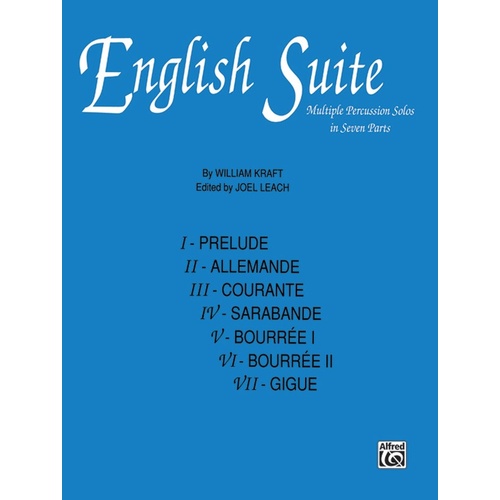 English Suite - Multiple Percussion Solos 7 Parts