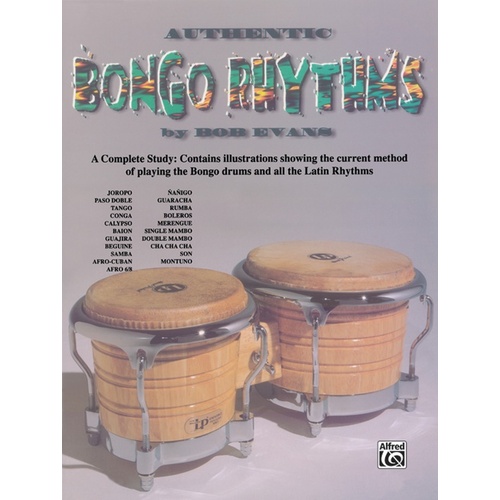 Authentic Bongo Rhythms Percussion Sheet Music