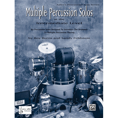 Adlers Multiple Percussion Solos Intermediate Sheet Music