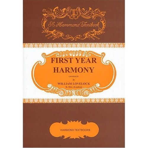 Lovelock First Year Harmony Text Book